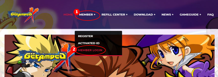 เมื่อยืนยันเรียบร้อยแล้วให้กลับมาที่เมนู Member และเลือก Member Login