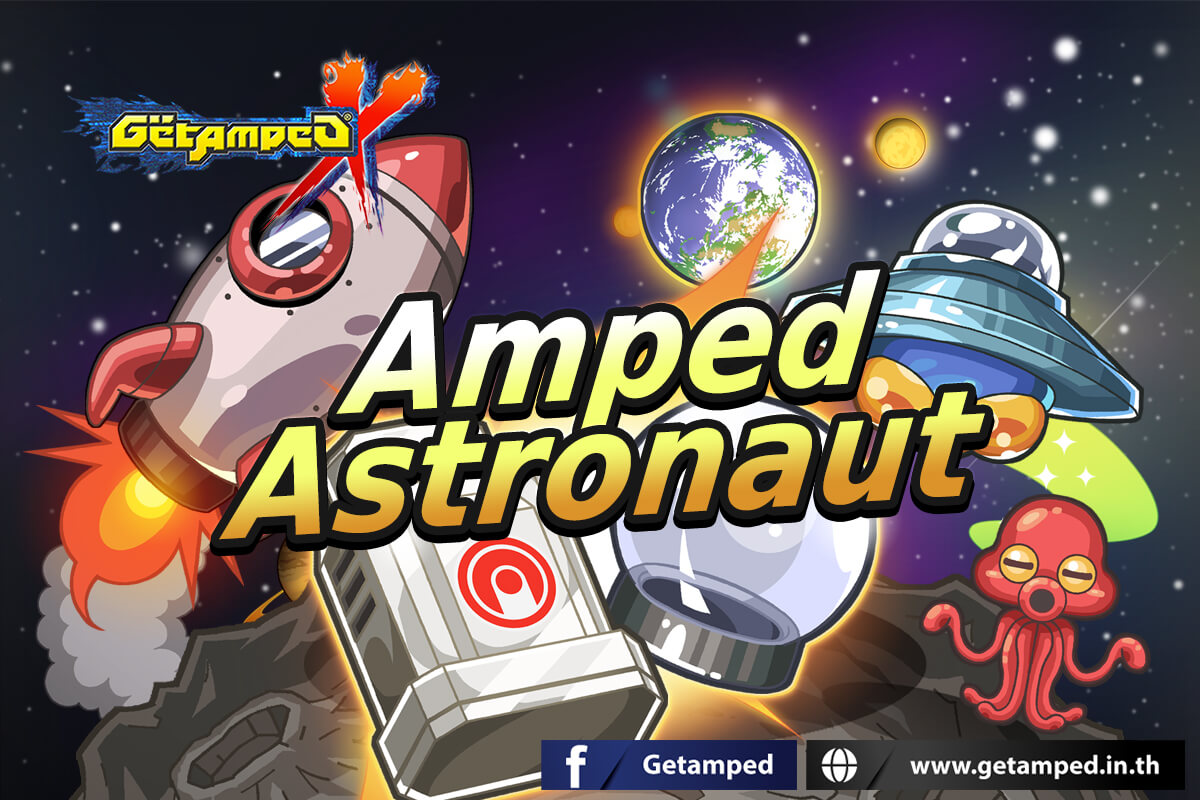 Amped Astronaut นักสู้หน้าใหม่แห่ง Amped Town ที่มีพรสวรรค์การเป็นนักบินอวกาศได้ออกเดินทางสำรวจนอกโลกและค้นพบสสารแปลกประหลาดที่นำพามาซึ่งพลังของเทพเจ้าในโบราณกาล พร้อมกันนั้นยังยินดีที่จะเผยแพร่อุปกรณ์ต่างๆ ที่จำเป็นสำหรับการออกนอกโลกอีกด้วย เพียงแต่ทั้งหมดนี้ต้องผ่านเงื่อนไขบางประการของกองกำลัง Nobel เสียก่อน